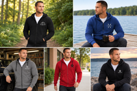 Personalized embroidered hoodie for businesses and organizations