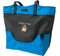 Custom Graphic Logo/Text 2-Tone Tote Bag