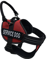 Service Dog Kit - Mesh Service Dog Vest Harness