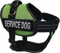 Service Dog Kit - Mesh Service Dog Vest Harness