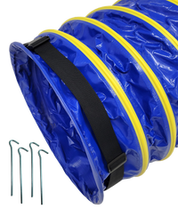 Agility Tunnel Belt Stake Down System