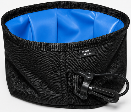 CaliberDog 5 cup collapsible travel dog bowl