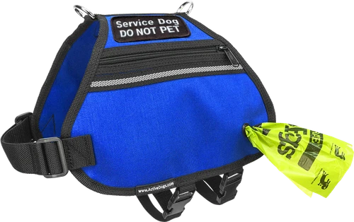 Butterfly Dual Pocket Service Dog Cape Vest