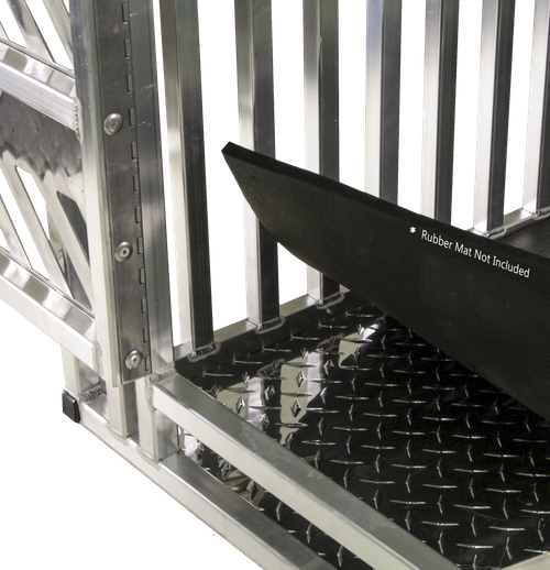 Double Door Full Ventilation Aluminum Dog Crate - ActiveDogs.com