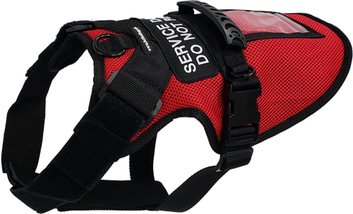 Spacer Mesh Cushioned Service Dog Harness Vest
