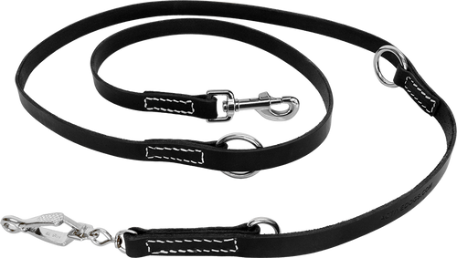 Leather Working Dog Police Schutzhund Training Leash