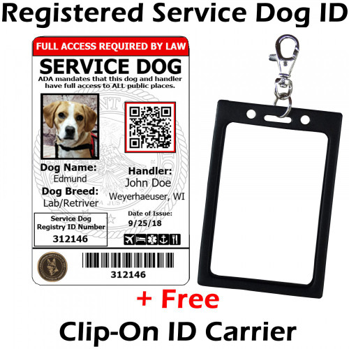 Official service sales dog tags