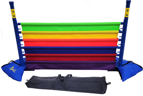 Agility Panel Hurdle Jump Multi Color Deluxe Kit Agility Panel Hurdle Jump Multi Color Deluxe Kit