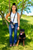 Custom Logo/Text Water Bottle Insulated Carrier w/FREE Bottle & Bowl