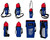 Custom Logo/Text Water Bottle Insulated Carrier w/FREE Bottle & Bowl