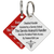 ADA service dog identification tag