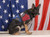 Patriotic Service Dog Mesh Vest