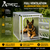 Heavy duty ventilated dog kennel