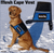 Service Dog cape with hook-and-loop pocket closure