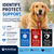 Anodized aluminum service dog badge