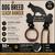 Aluminum dog leash hanger with three hooks