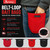 Dog Training Treat Pouch with Belt Loop Attachment