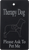 Therapy dog aluminum badge