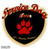 Service Dog Team Hanging Window Sign