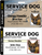 Horizontal Service Dog ID Badge