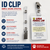 Metal pinch snap ID clip
