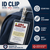 Lightweight ID badge clip
