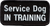 Embroidered identification patch for service dogs