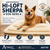 Orthopedic Hi-Loft Sherpa Fleece Dog Bed with plush cushioning for comfortable rest