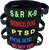 Custom Patch Dog Collar with Handle
