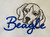 embroidered beagle graphic