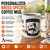 Personalized 11 oz dog breed ceramic mug