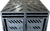 Dual compartment aluminum dog kennel