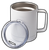 Custom logo stainless steel insulated coffee cup