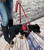 Service Dog vest with contoured chest support plate
