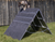 Weather-resistant IGP dog sport scaling wall with aluminum frame