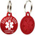 Aluminum service dog tag