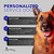 Custom service dog identification tag