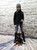 Padded working dog harness with adjustable straps