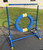 Stable A-frame base on dog agility tire jump