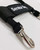 Durable nylon clip-on bridge handle connected to a service dog harness for comfortable control.