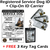 Custom service dog identification card