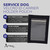 Velcro Service Dog ID Holder for Harnesses and Vests