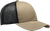 Custom Logo/Text 6 Panel Trucker Hat - Coyote Brown/Black