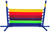 Agility  Panel Hurdle Jump Multi Color Deluxe Kit