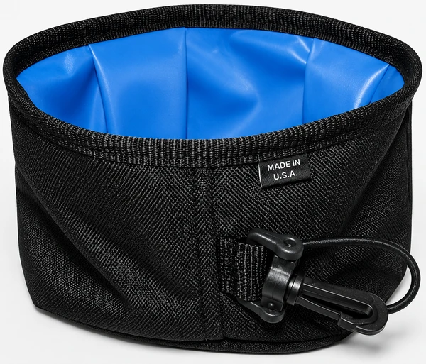 CaliberDog 5 cup collapsible travel dog bowl