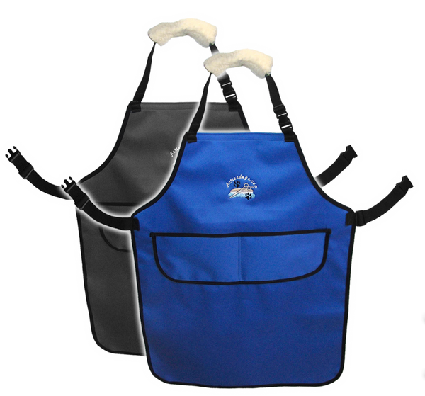 Personalized waterproof dog grooming apron with embroidered logo
