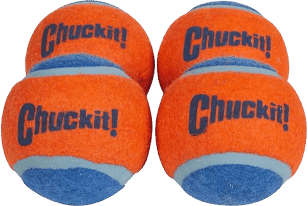 Chuckit! Medium Tennis Balls 4 pack