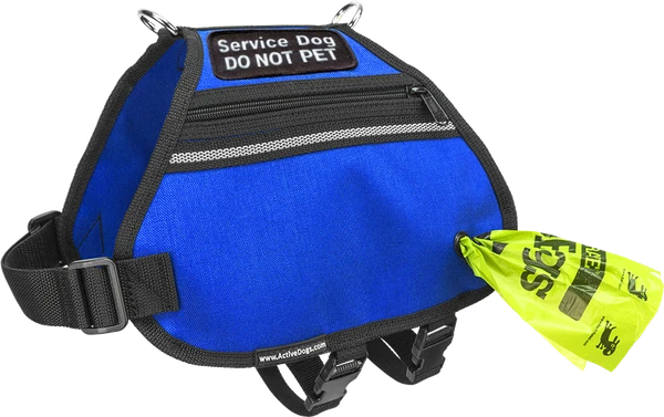 Butterfly Dual Pocket Service Dog Cape Vest
