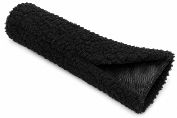 Working Dog Vest Sherpa Strap Cover - Black