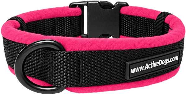 ActiveDogs fleece-lined adjustable dog collar